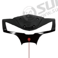 Masque de tête (noir) pour scooter électrique Sunra Anger.